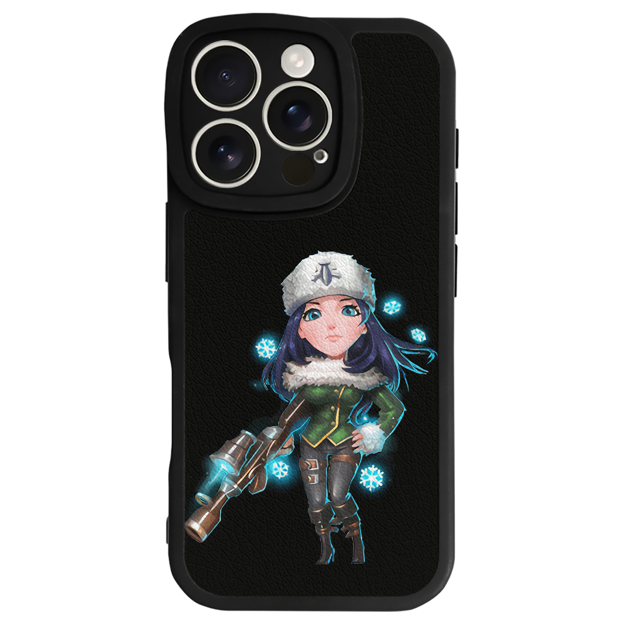 （画像用） リーグ・オブ・レジェンド League of Legends LOL 【iPhone 16シリーズ対応】シリコンスマホケース（レザー調） 材質：シリコン